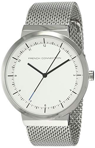 French Connection Analog Men's Watch (Dial Colored Strap)