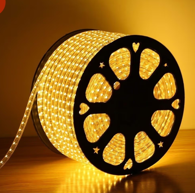 Desidiya ® 30 Meter LED Rope Light for Decoration-Waterproof Decorative Lights,Cove Light for Ceiling | LED Pipe Light for Home Decor | Led Strip Lights for Diwali Decoration,Birthday (Warm White)