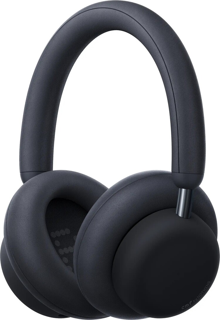 CMF by Nothing Headphone Pro, Hi-Res+LDAC|100hrs Playback|40mm Driver Bluetooth & Wired Headset (Dark Grey, On the Ear)