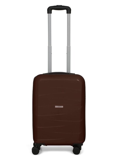 Teakwood Medium Cabin Size 8 Wheels Trolley Bag