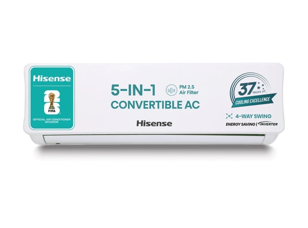 Hisense 2026 Model 1.5 Ton 5 Star Split Inverter AC on Flipkart