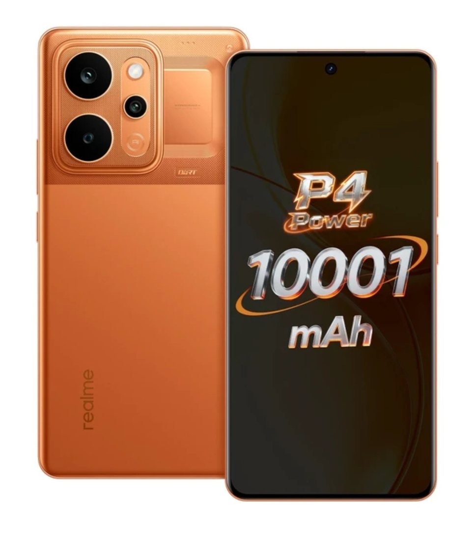 Realme P4 Power 5G (TransOrange, 256 GB)(8 GB RAM) on Flipkart