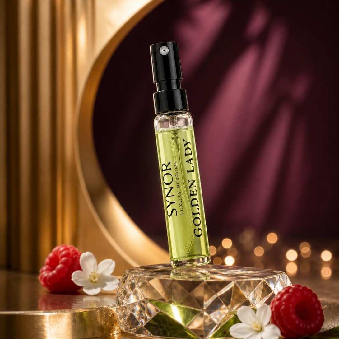 SYNOR Golden Lady | Luxury Perfume for Women | Extrait De Parfum | Long Lasting Warm Floral Sweet Fragrance 