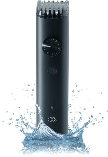 Mi Beard Trimmer 2 Fully Waterproof Trimmer 90 min  Runtime 40 Length Settings (Black)