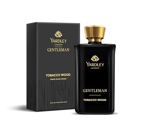 Yardley London Tobacco Wood | Eau De Parfum | Long Lasting International Perfume for Man | Smoke Spices Woods Fragrance | Upto 15% dosage | 100ml EDP| Ideal Gift for Man