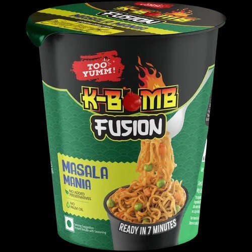 Too Yumm! K-Bomb Fusion Masala Mania Instant Noodles 70g