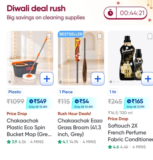  Instamart Diwali Deal Rush – Cleaning Supplies at Big Discounts 🧹