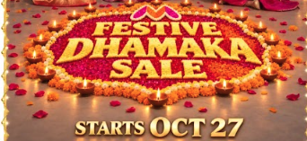 Myntra Festive Dhamaka sale  (Up to 80 % off & 10 % off on SBI Cards) starts 27 Oct
