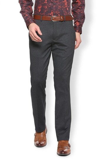 Van Heusen Men's Skinny Fit Formal Trousers