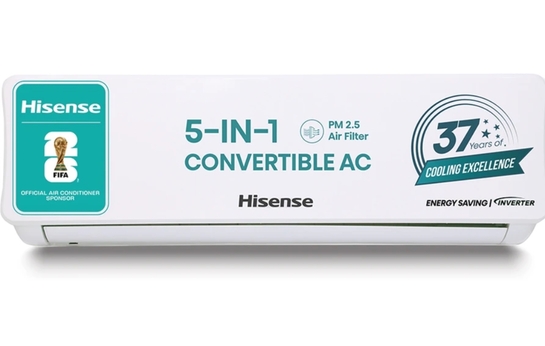 Hisense 2026 Model 1.5 Ton 3 Star Split Inverter AC on Flipkart