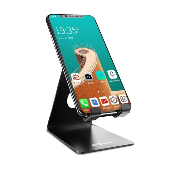 Portronics MODESK POR-122 Universal Mobile Tabletop Holder (Black) 