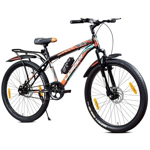 Leader Beast 26T IBC Premium Single Speed Cycle for Men with Front Suspension & Dual Disc Brakes | Bicycle for Men 