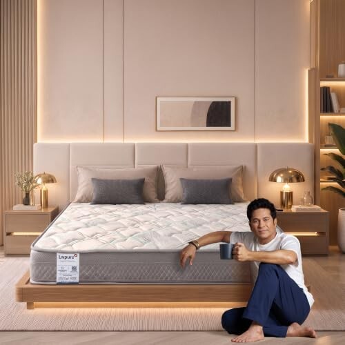 Livpure Smart Ortho CURVX Memory Foam Mattress | Single 6-Inch