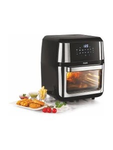 Glen SA 3046 DSS Family Rotisserie Oven, 1800W, 10 Preset Menu, Electric Toaster Oven, Digital Display, Bake, Roast, Toast, Defrost, Black Air Fryer (12 L)
