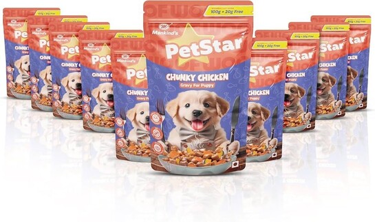 PetStar Puppy Wet Dog Food 1.2 kg at ₹99