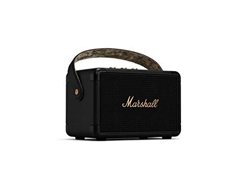 [HDFC CC] Marshall Kilburn II 36W Portable Bluetooth Speaker (Black & Brass)