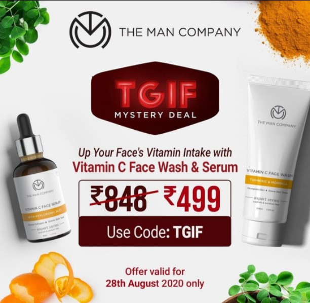 the man company vitamin c face wash