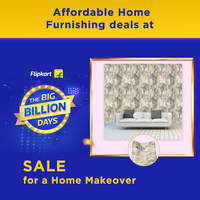 Affordable Home Furnishing deals at Flipkart Big Billion Days Sale for a Home Makeover