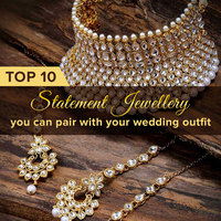 Top 10 Statement Jewellery you can pair with your wedding outfit