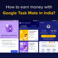 How to earn money with Google Task Mate in India?