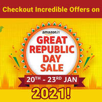 Checkout Incredible Offers on Amazon Great Republic Day Sale 2021!