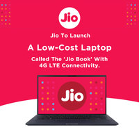 Jio To Launch A Low-Cost Laptop Called The 'Jio Book' With 4G LTE Connectivity.