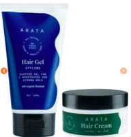 Deal Of The Day: Arata Hair Styling Combo (Hair Gel & Hair Cream)