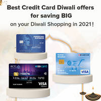 Best Credit Card Diwali offers for saving BIG on your Festival Shopping in 2021!