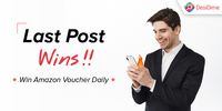 Last Post wins! - Win Amazon Voucher Daily