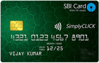 SBI Card Sprint Application - SimplyClick FYF Offer