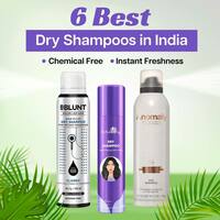 6 Best Dry Shampoos in India (Organic, Dry & Oily Scalp)