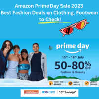 Amazon Prime Day Fashion Deals (2023) on Clothing, Footwear to Check!