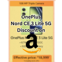 OnePlus Nord CE 3 Lite Amazon Prime Day 2023 Price