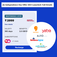 Jio Independence Day Offer 2023 Launched: Full Details 