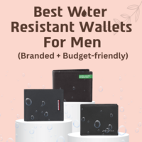 Best Water Resistant Wallets For Men (Branded & Budget-friendly)