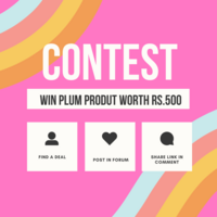 Contest : Win Rs.500 Worth of Plum Products!