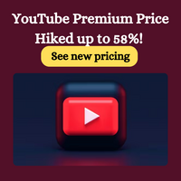 YouTube Premium Price Hiked up to 58%! See new pricing