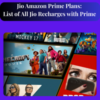 Jio Amazon Prime Plans: List of All Jio Recharges with Prime 2025