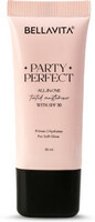 BELLAVITA Party Perfect All-in-one Tinted Moisturizer with SPF 30 | Light shade (30 ml)