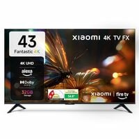 lowest Xiaomi 108 cm (43 inch) FX Ultra HD 4K Smart LED Fire TV L43MB-FIN
