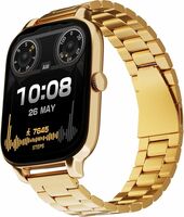 Vibez Majestic Luxury Smartwatch for Women & Men - Stainless Steel Strap, 1.83"Display, High Resolution, 60 Sports Modes,100+ Watch Faces, Long Battery & Bluetooth Calling Smart Watch for Women & Men