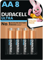 DURACELL Ultra Alkaline AA   Battery  (Pack of 8)