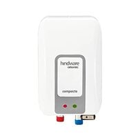 HINDWARE SMART APPLIANCES Atlantic Compacto 3 Litre Instant water heater with Stainless Steel Tank, Robust Construction, Pressure Relief Valve And I-thermostat Feature (White And Grey)