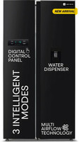 realme TechLife 584 L Frost Free Side by Side Refrigerator with Water Dispenser, Farm Fresh Technology, and Digital Control Panel (Black, 584MS025RMBD)
