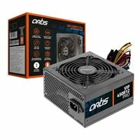 VIP 450R12 Pro SMPS Computer Power Supply Unit 120mm Smart Temperature Control Fan (Black)