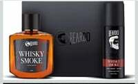 Beardo Whisky Smoke Perfume for Men Giftset |Eau De Parfum 100ml + Body Spray for men 120ml | Spicy, Woody - Oudh | Long Lasting Mens Perfume | 