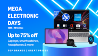 Amazon Mega Electronic Days Up To 75% off + Bank Offers (12th - 18th Dec)
