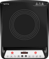 Lifelong 1800 W Induction Cooktop Push Button (Black, 1800W Induction Cooktop)