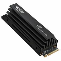 Crucial® T705 2TB PCIe Gen5 NVMe M.2 SSD with heatsink
