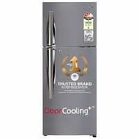 LG 242 L 3 Star Smart Inverter Frost-Free Double Door Refrigerator (GL-I292RPZX, Shiny Steel, Door Cooling+)